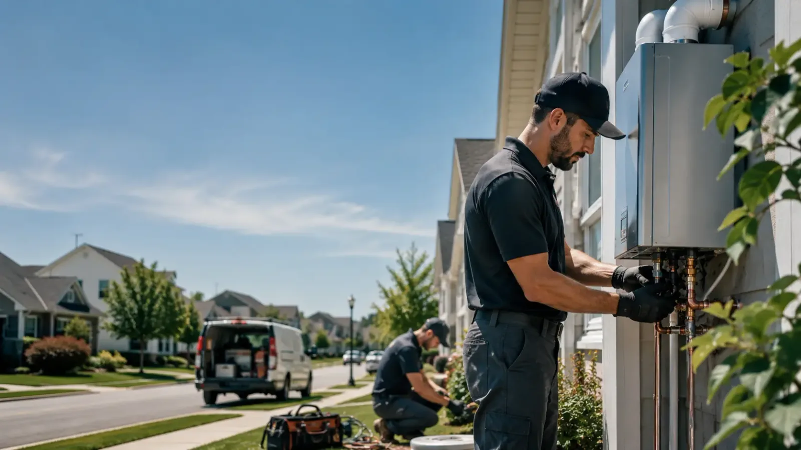 Tankless Water Heater Installation in Rowland, NC